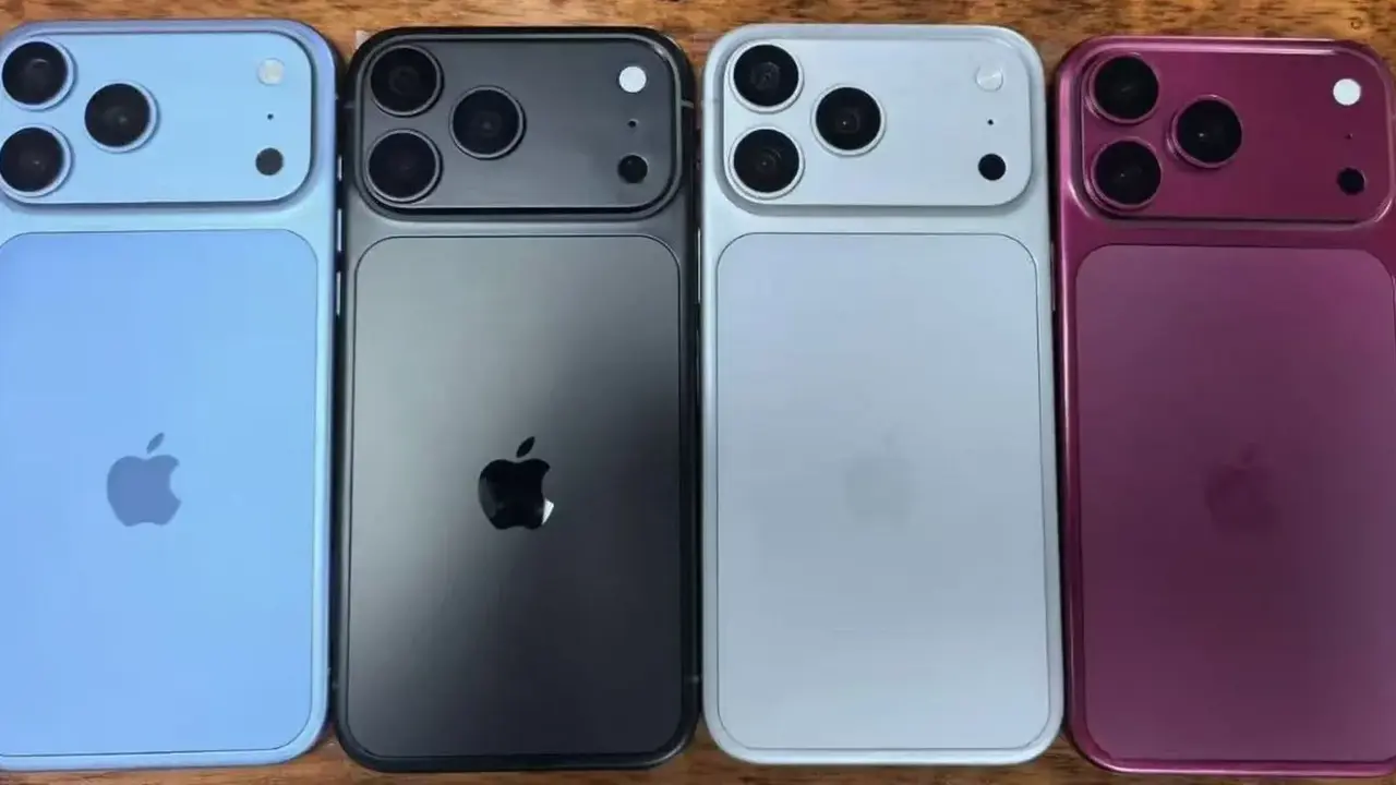 صور جديدة تكشف عن ألوان iPhone 18 Pro وPro Max المنتظرة